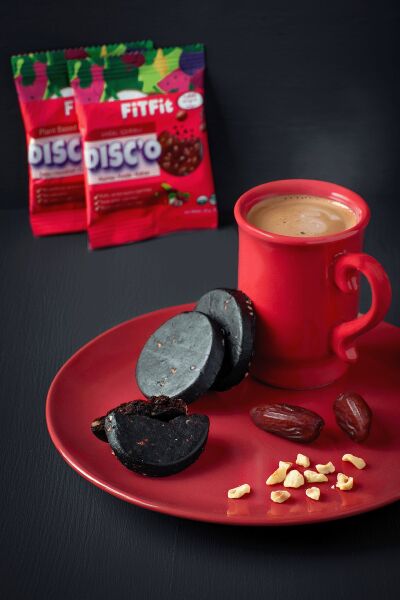 FiTFit Disc’o Hurma Fındık Kakao | Doğal Enerji Diski | Rafine Şekersiz & Katkısız 20 gr x 3 adet